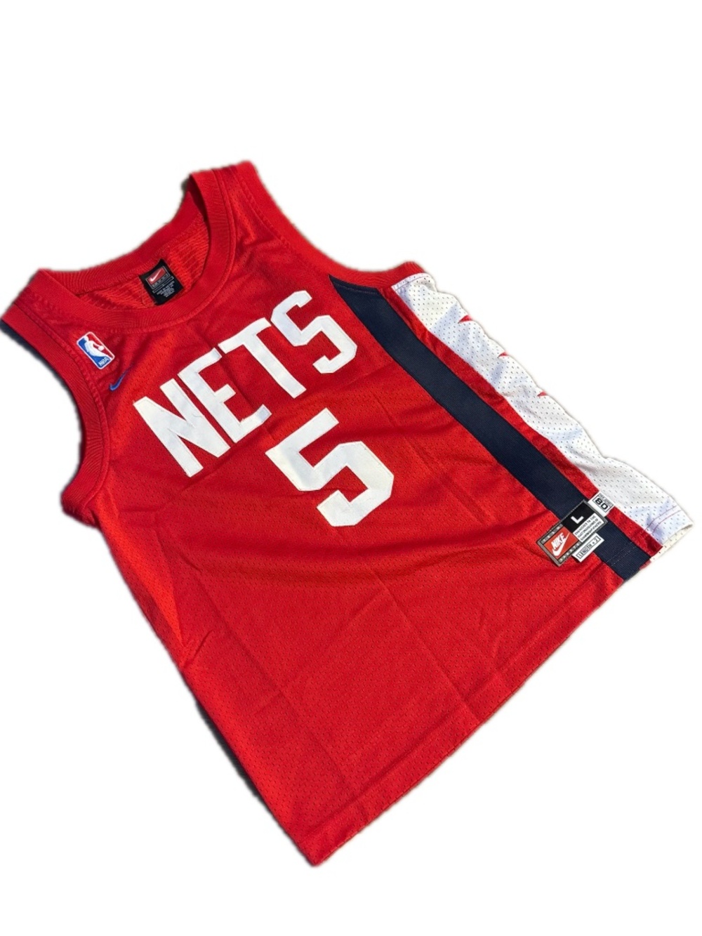 Nike Jason Kidd New Jersey Nets '80 Rewind Swingman Throwback Jersey Youth L